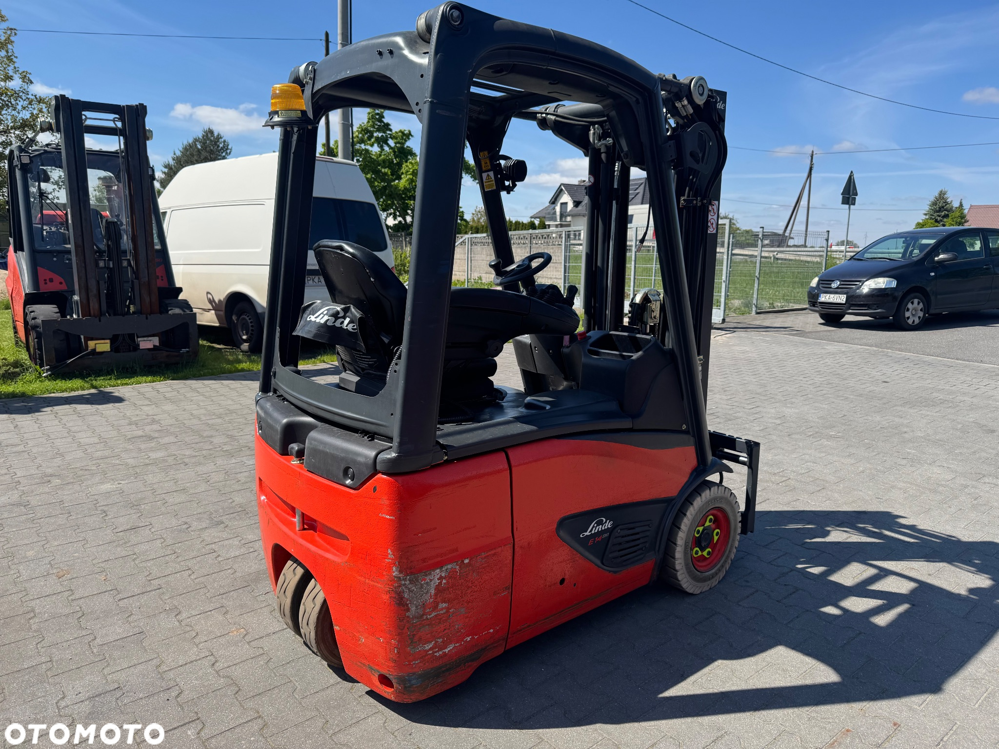 Linde E14 Evo  5880mth triplex bat 2020 przesuw wolny skok h16  e16 h18 toyot - 5