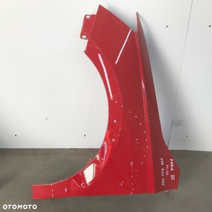 Błotnik Skoda Fabia 3 III lewy przedni 14-21r. lift i przedlift 6V0821105 - 1