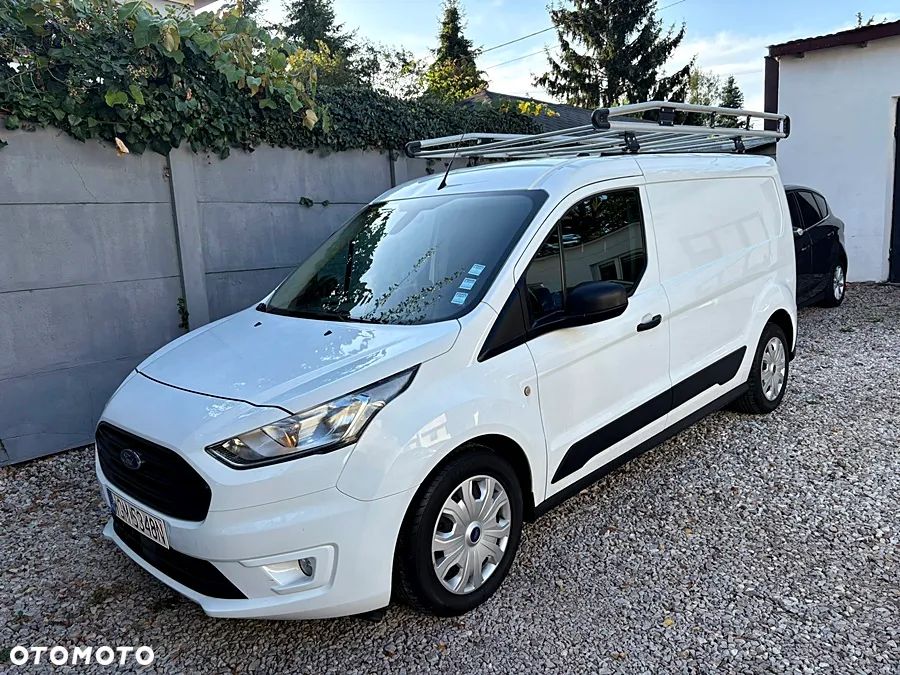 Ford Transit Connect 3 osoby LONG MAXI Klima Navi Kamera Czujniki parkowania GrzSzyba Bluetooth Apple Car Play Android Auto Bagażnik dachowy Hak Nowy rozrząd i oleje Gotowy do jazdy Pełny 2019 rok - 2