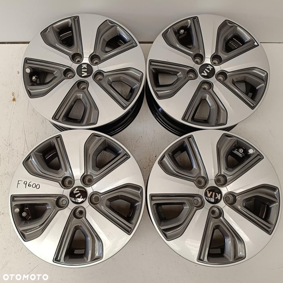 Alufelgi 5x114,3 16 Kia Niro + kołpak + czujniki TPMS 4szt (F9600) - 1