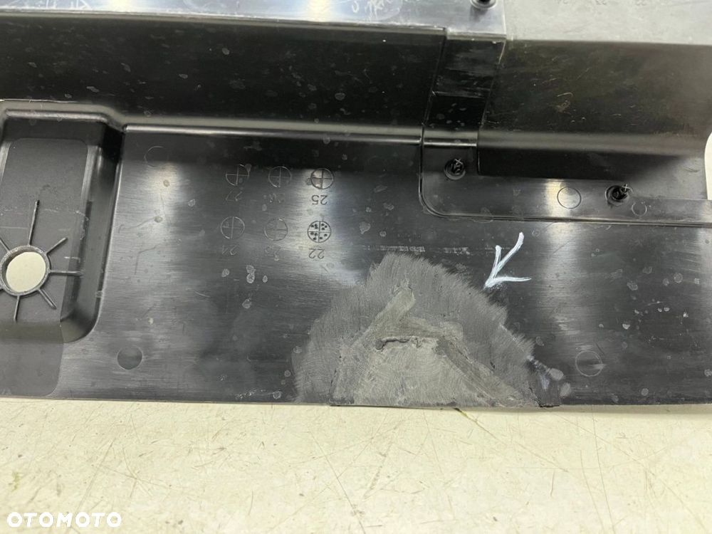 Osłona chłodnicy Mazda CX-60 22r.- DOLNA kierownica powietrza pasa przedniego ramka wlot atrapy - 5