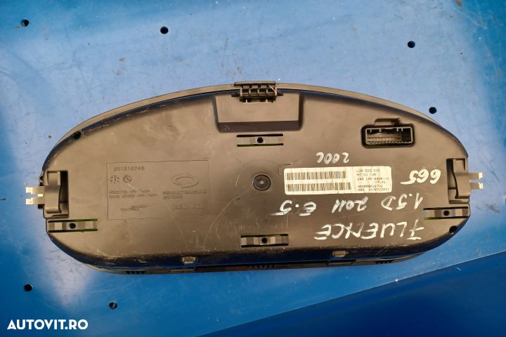 Ceasuri bord 248100049R 281216746 Renault Fluence 1 [2009 - 2013] Sed - 2