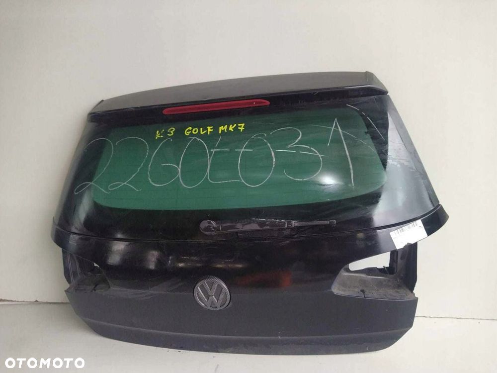 KLAPA BAGAŻNIKA TYLNA VW GOLF VII 12-20 - 2