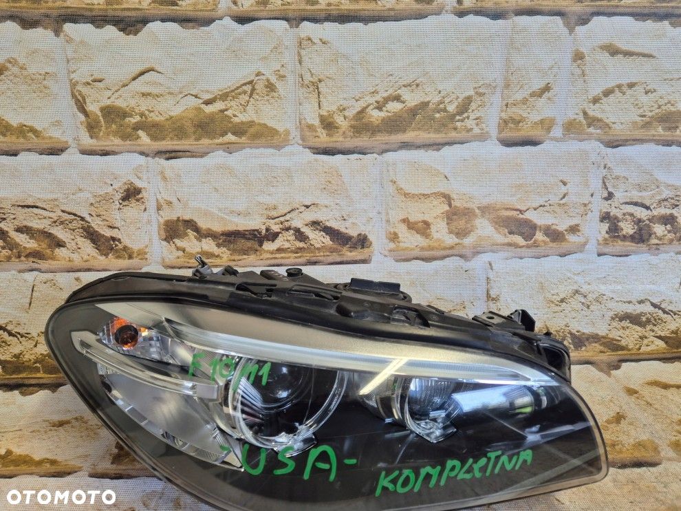 bmw 5 f10 15\' lift lci xenon skrętny prawa usa ameryka kompletna z modułami - 3