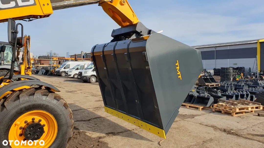 Łyżka objętościowa 5m3 JCB 541-70, 550-80, 560-80 Ładowarka JCB Q-FIT Solidna Wzmocniona - 1