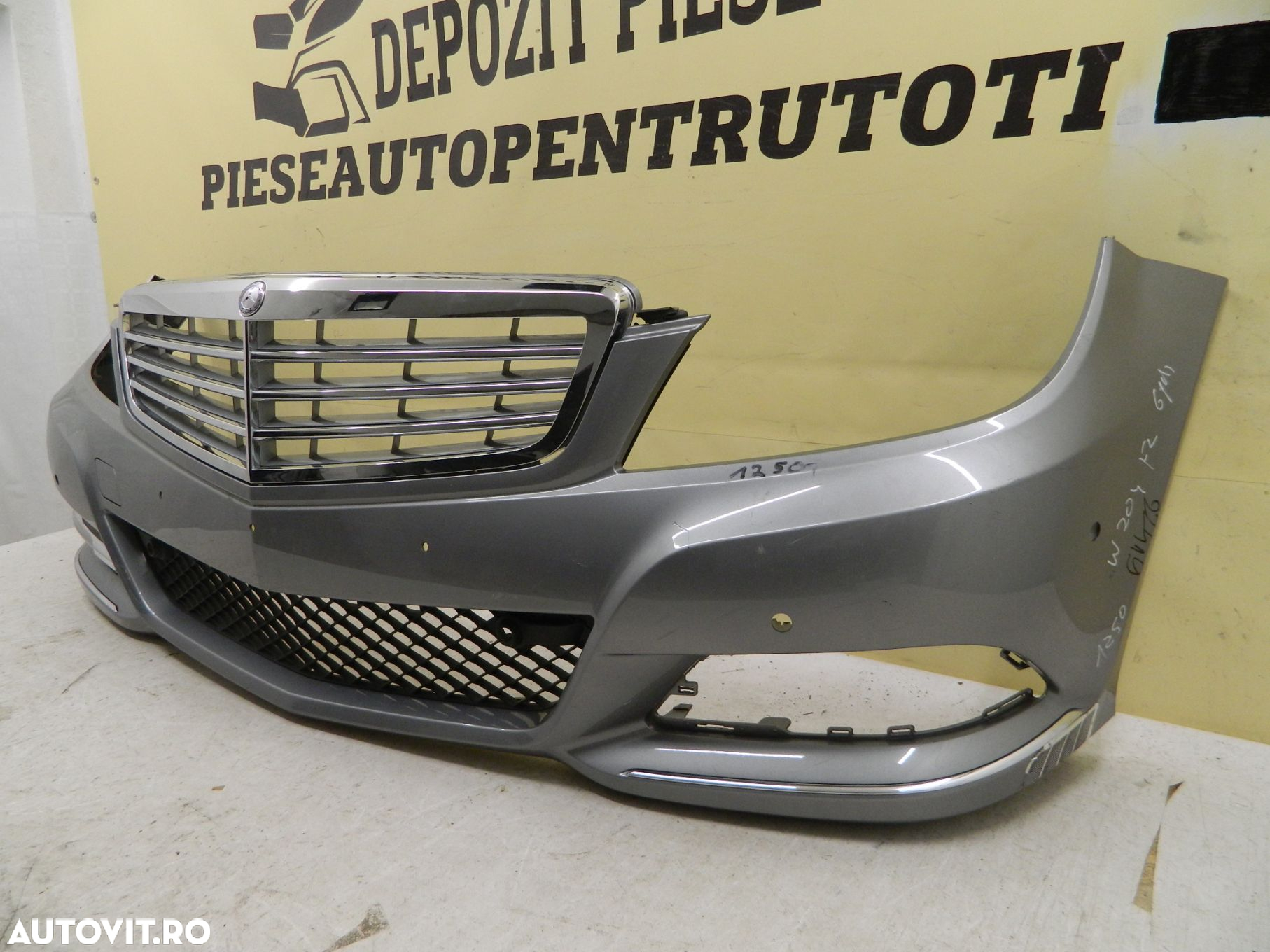 Bara fata Mercedes C-Class W204 facelift, 2010, 2011, 2012, 2013, 2014, cod origine A2048805547. - 4