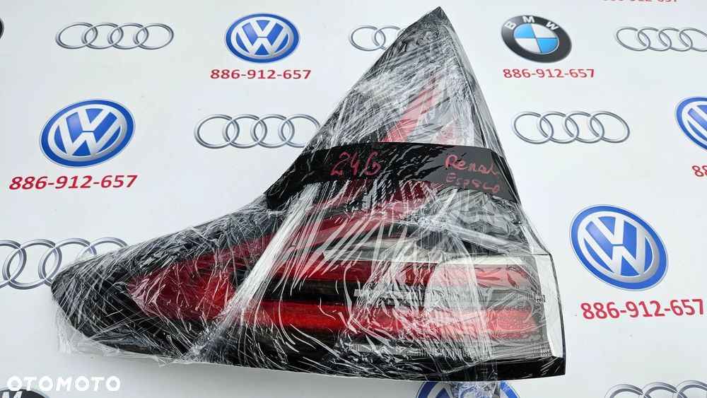 Renault Espace 5 V Kompletna lampa tył lewy w błotnik Lampa tylna lewa 265558109R - 15