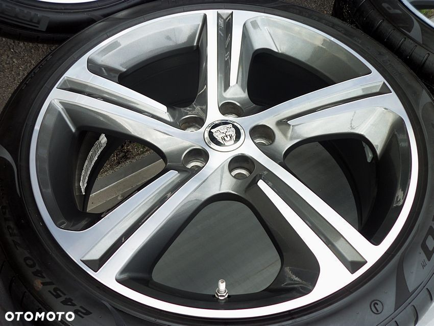19''KOŁA LETNIE - JAGUAR - NOWY XF - Oryginalne Polerowane - BLADE - 2