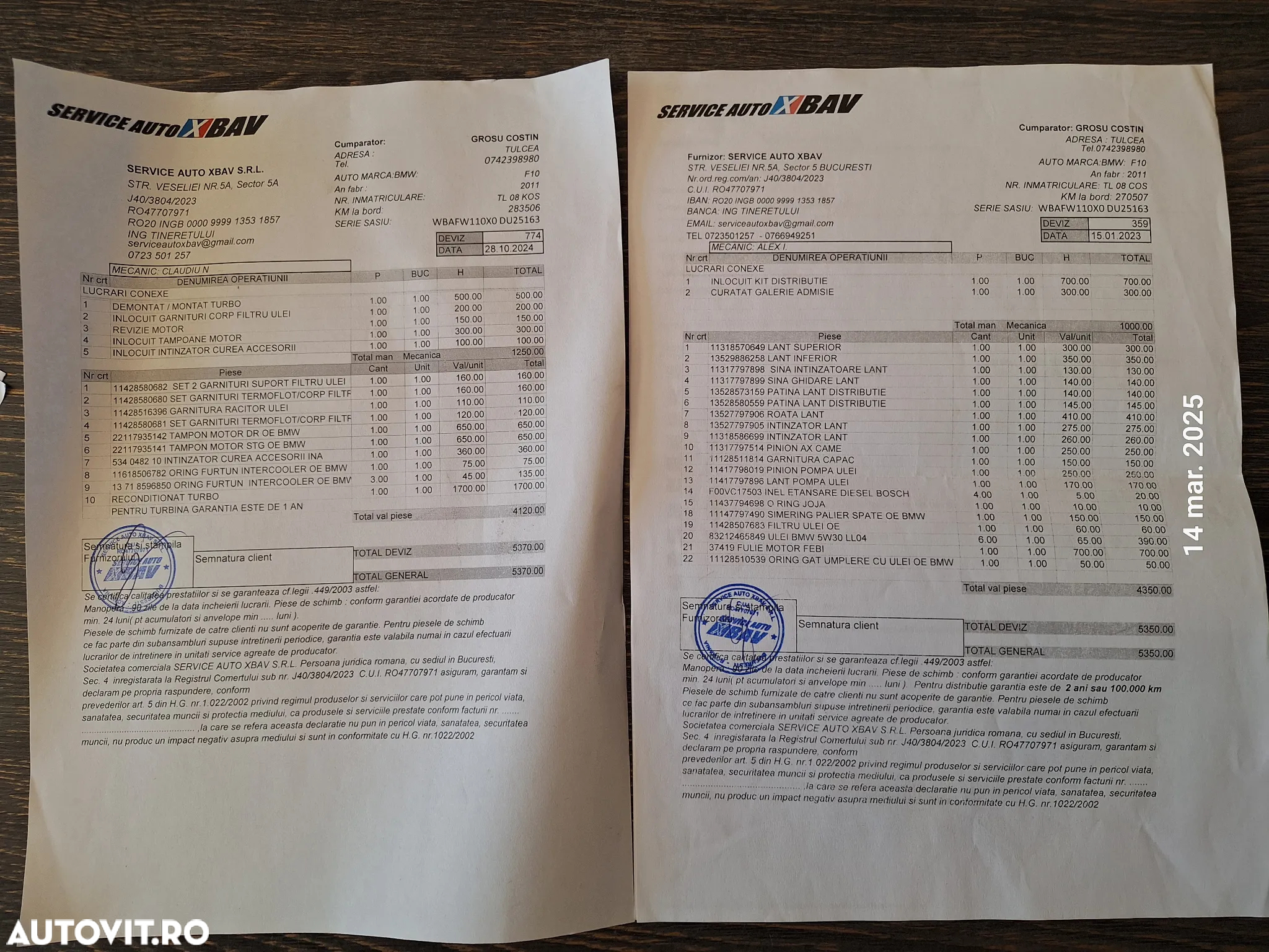 BMW Seria 5 520d Aut. Luxury Line - 11