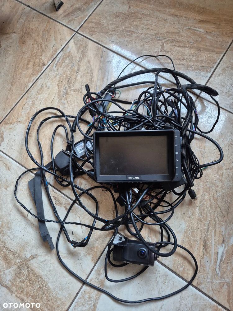 WYŚWIETLACZ MONITOR KAMERA , KAMERY BRIGADE DAF MAN TIR - 5