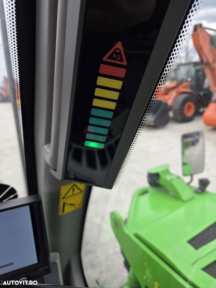 Merlo CA SI O MACARA de 12t, P120.10, ridica 12t la 5m si 7t la 10m, 1.164h, 2018, furci, cupa 3,5mc, Masa operational 15,6t, sistem protectie cu 3 camere/parte, protectie cabina, Aer cond, cilindri de MACARA, posibil leasing 2 ani, PROMOTIE 93.900 EUR+Tva - 39