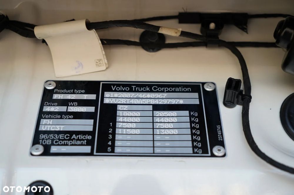 Volvo FH 500 / KLIMATYZACJA POSTOJOWA / I-SHIFT / ALUFELGI / EURO 6 - 38