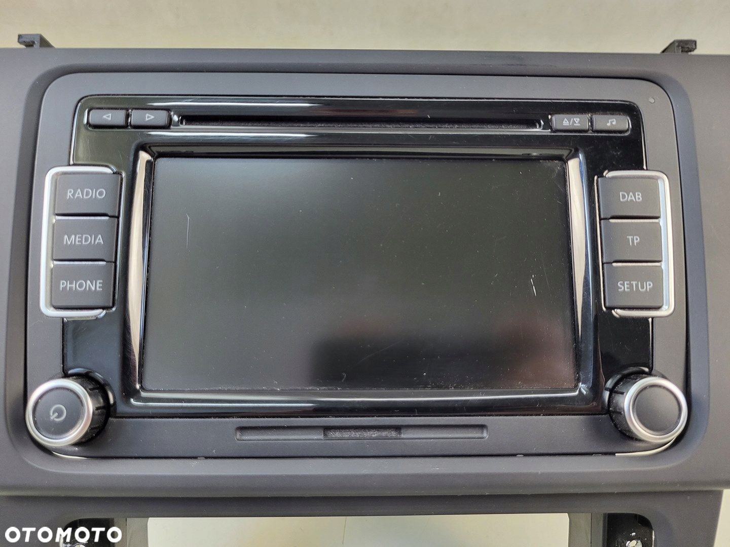 VW GOLF VI LIFT RADIO EKRAN MONITOR WYŚWIETLACZ RAMKA WTYCZKA - 8