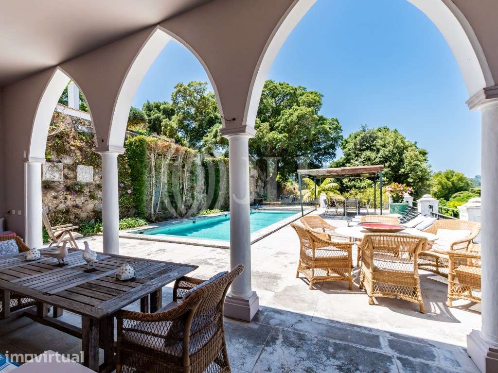 Quinta T16 com piscina, jardim, em Colares, em Sintra - Grande imagem: 2/45