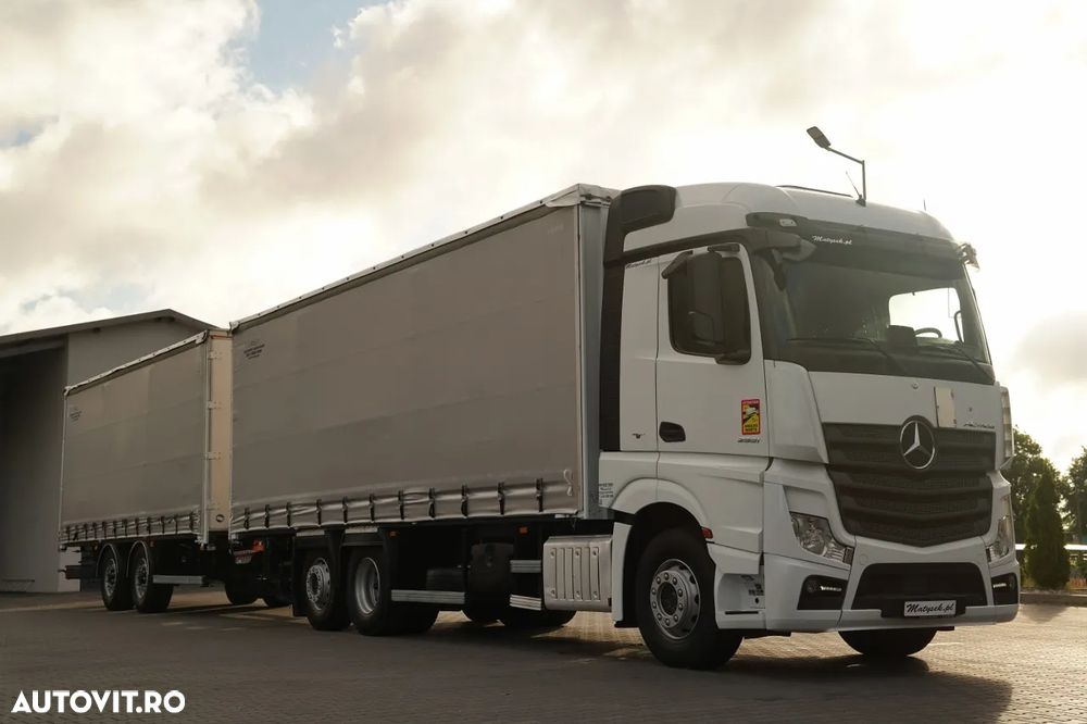 Mercedes-Benz ACTROS 2551 / TANDEM COMBINAT 120 M3 / TRAVERSĂ / RIDICATIVĂ / PUNTE RIDICATIVĂ / PODEA REZISTENTĂ - 5