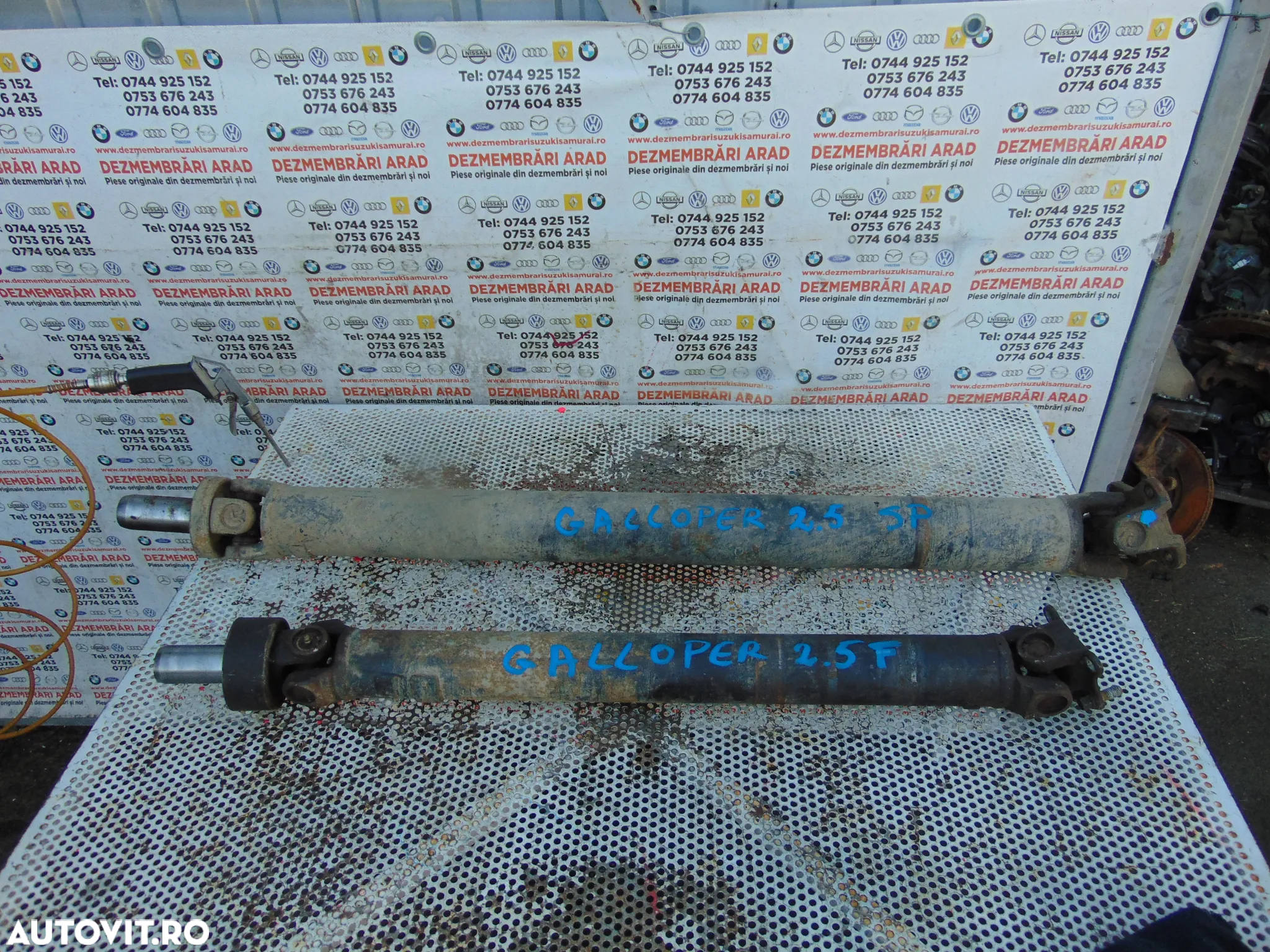Cardan Hyundai Galloper cardane fata spate Mitsubishi Pajero lung 5 usi - 2