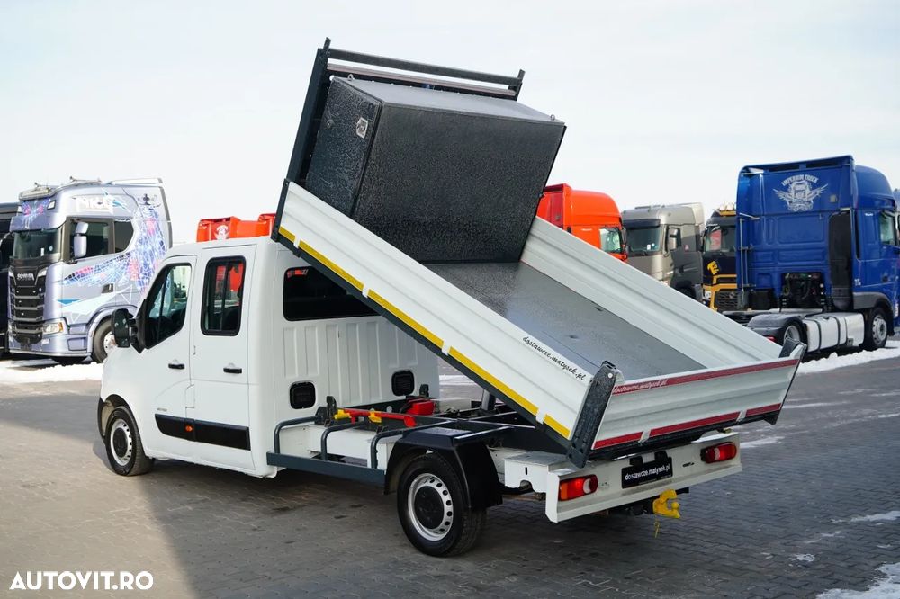 Renault MASTER / DCI 135 / BASCULATOR / CAMION CU OPȚIUNI 7 LOCURI / MANUAL - 4