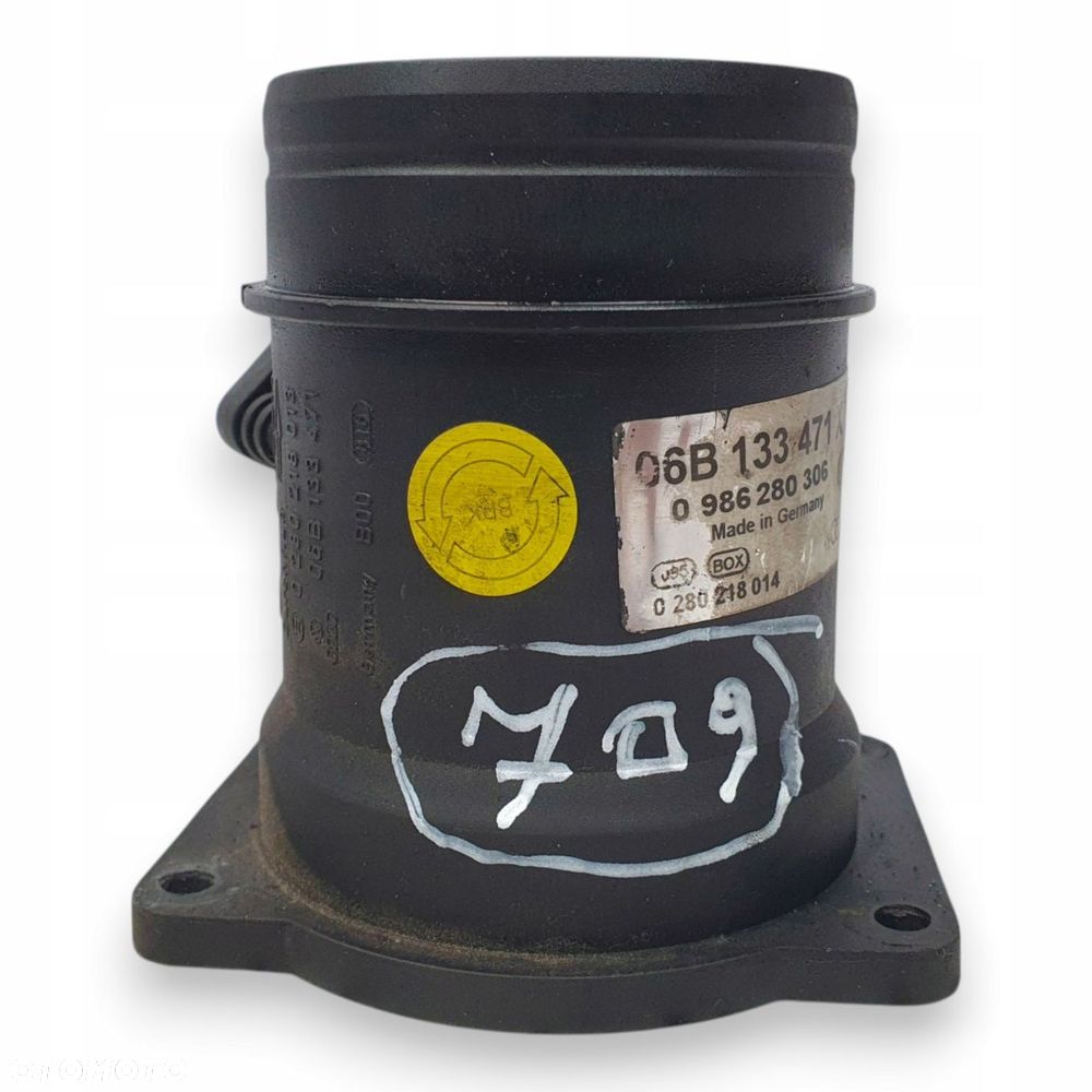 PRZEPŁYWOMIERZ VW Passat B5 Audi A4 B5 B6 Skoda Superb 0280218013 06B133471 - 1