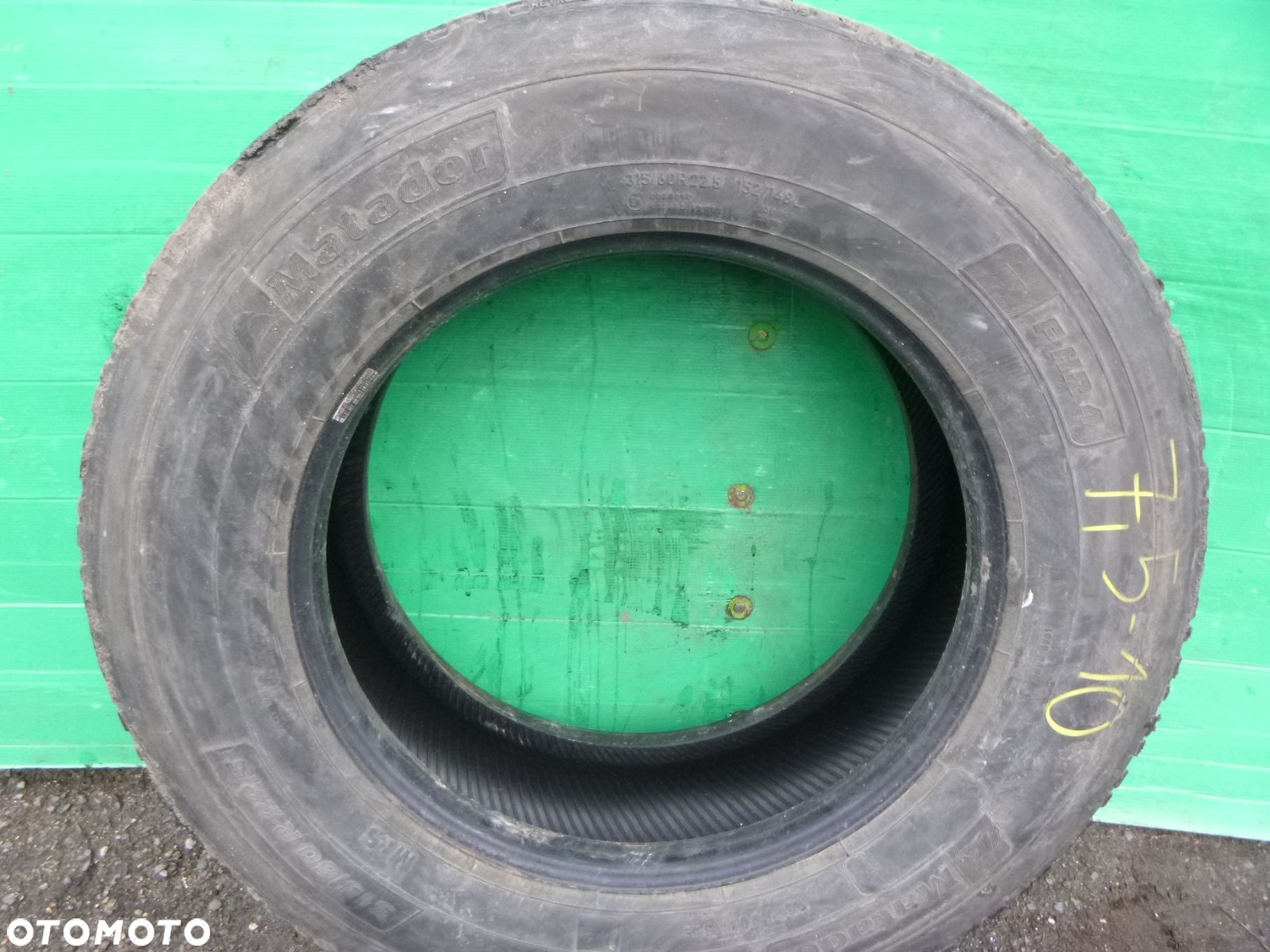 315/60R22,5 Matador MICHELIN XDA2. Opony ciężarowe - 3