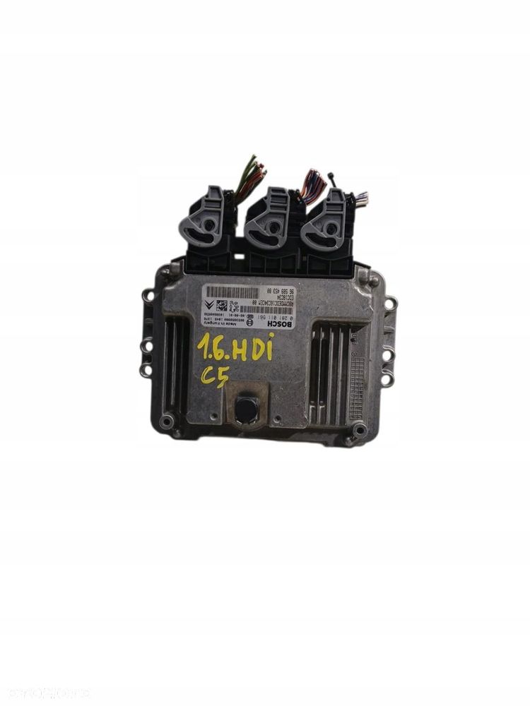 komputer silnika citroen c5 i 1.6 hdi 9658945380 0281011561 - 1