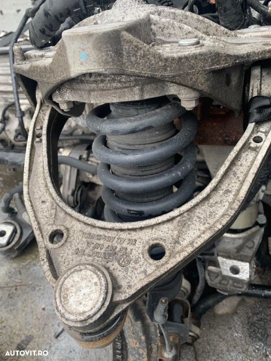 Vand flansa amortizor dreapta fata 2004-2008 3.0 TDI, cod 7L407047B - 1