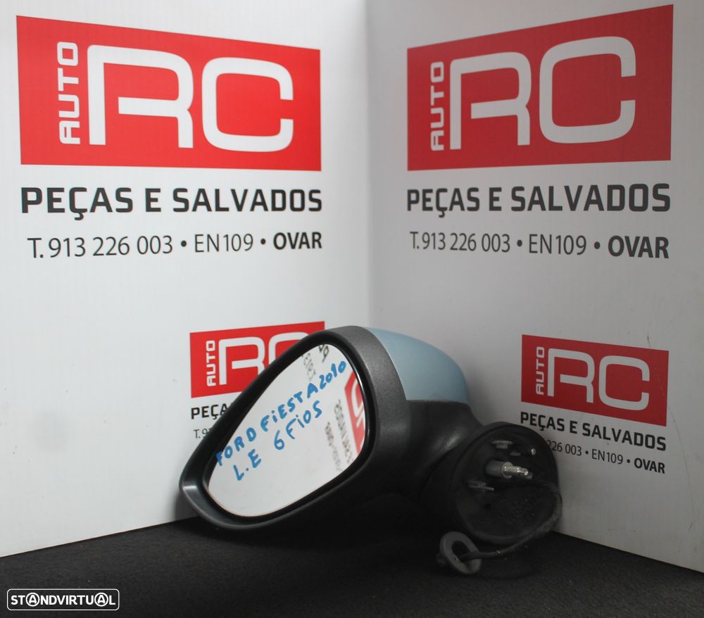 ESPELHO RETROVISOR ESQUERDO FORD FIESTA - 1
