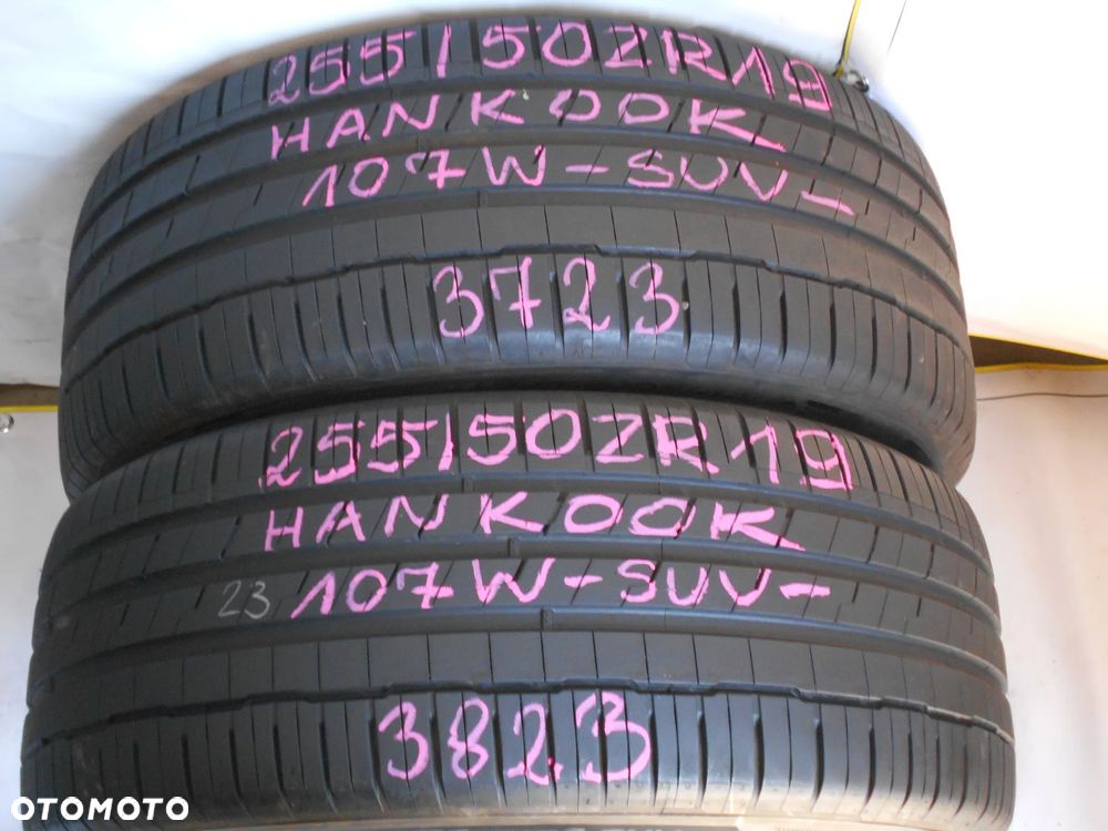 OPONY 255/50R19 HANKOOK VENTUS S1 EVO 3 SUV DOT 3823 6.8MM