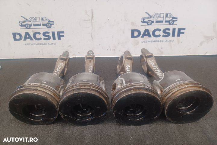 Piston motor 1.9 BLS 1.9 BLS Volkswagen VW Golf 5 [2003 - 2009] Hatch - 2