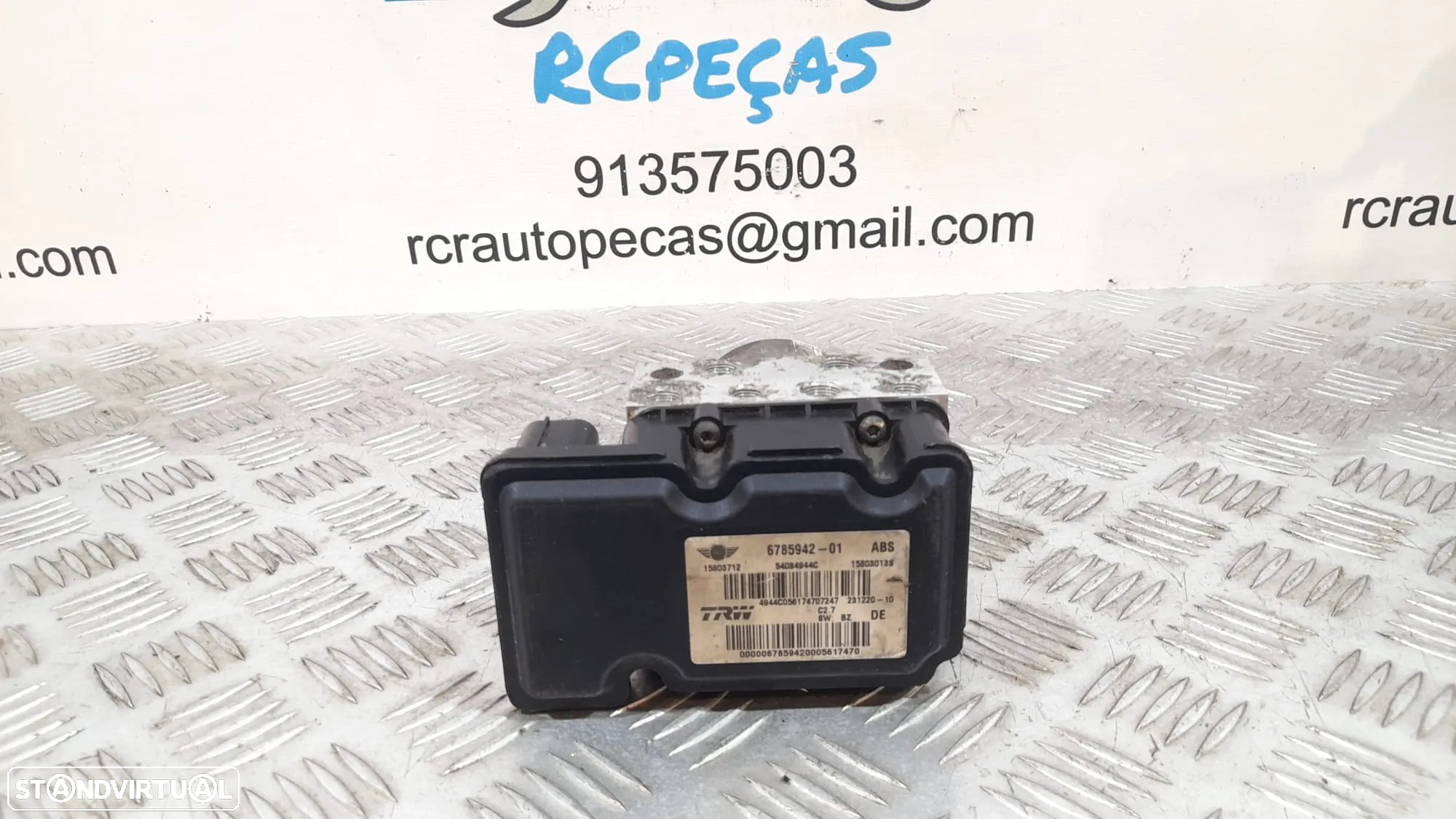 ABS MODULO BLOCO HIDRAULICO MINI COOPER CABRIO R57 1.6i 16V 75CV N16B16A 34516785942 6785942 15803712 54084944C R56 R56 LCI CLUBMAN R55 R55 LCI CABRIO R57 LCI - 3