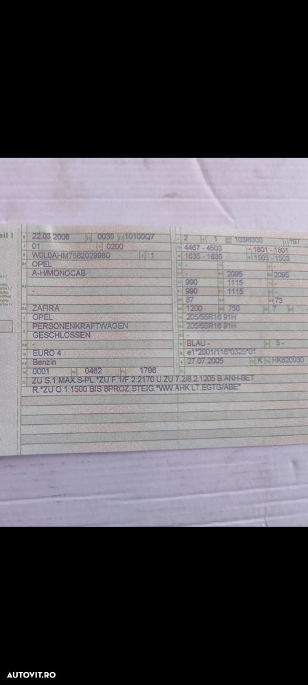 Opel Zafira 1.8 Easytronic Family Plus - 10