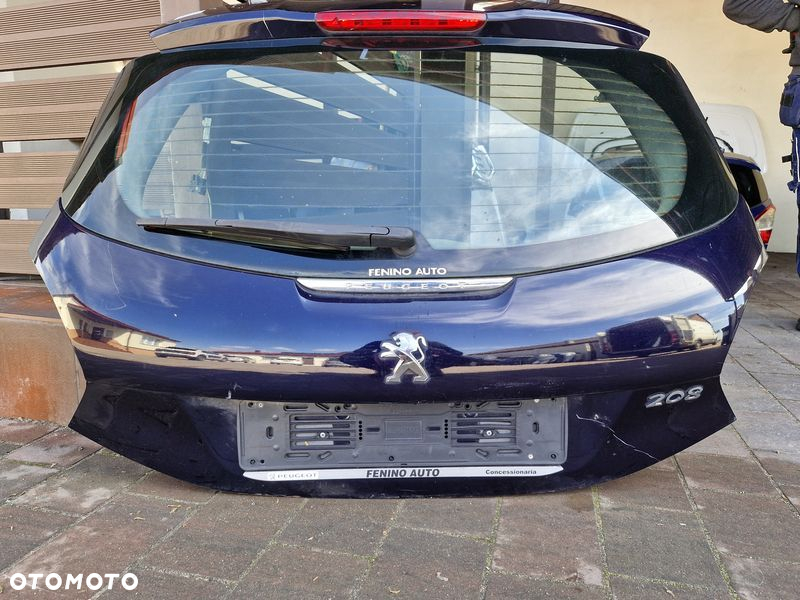 PEUGEOT 208 I 1 KLAPA BAGAŻNIKA TYŁ TYLNA - 2