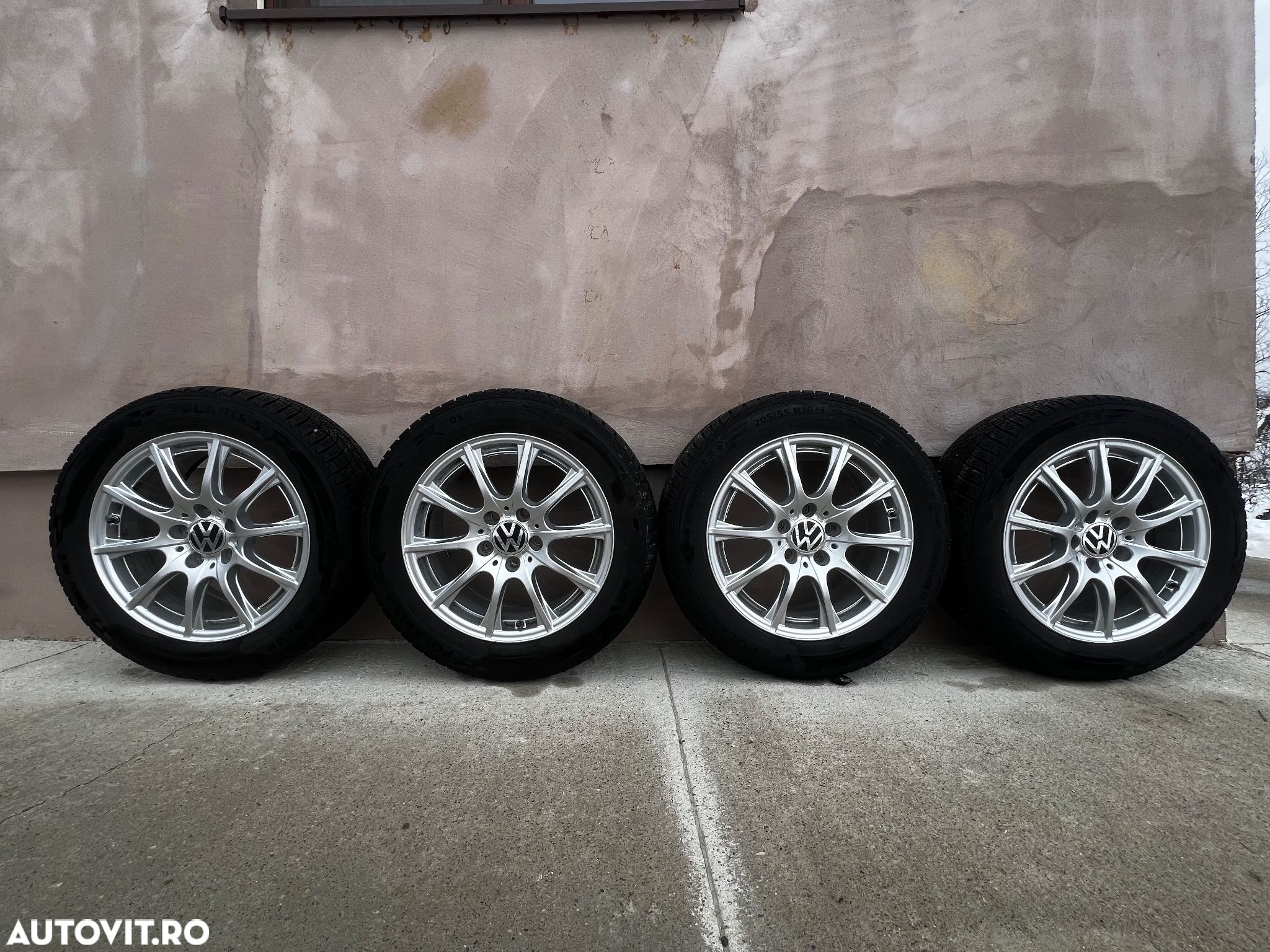 Roți iarnă 205 55 R16 5x112 Volkswagen Touran Mercedes - 1