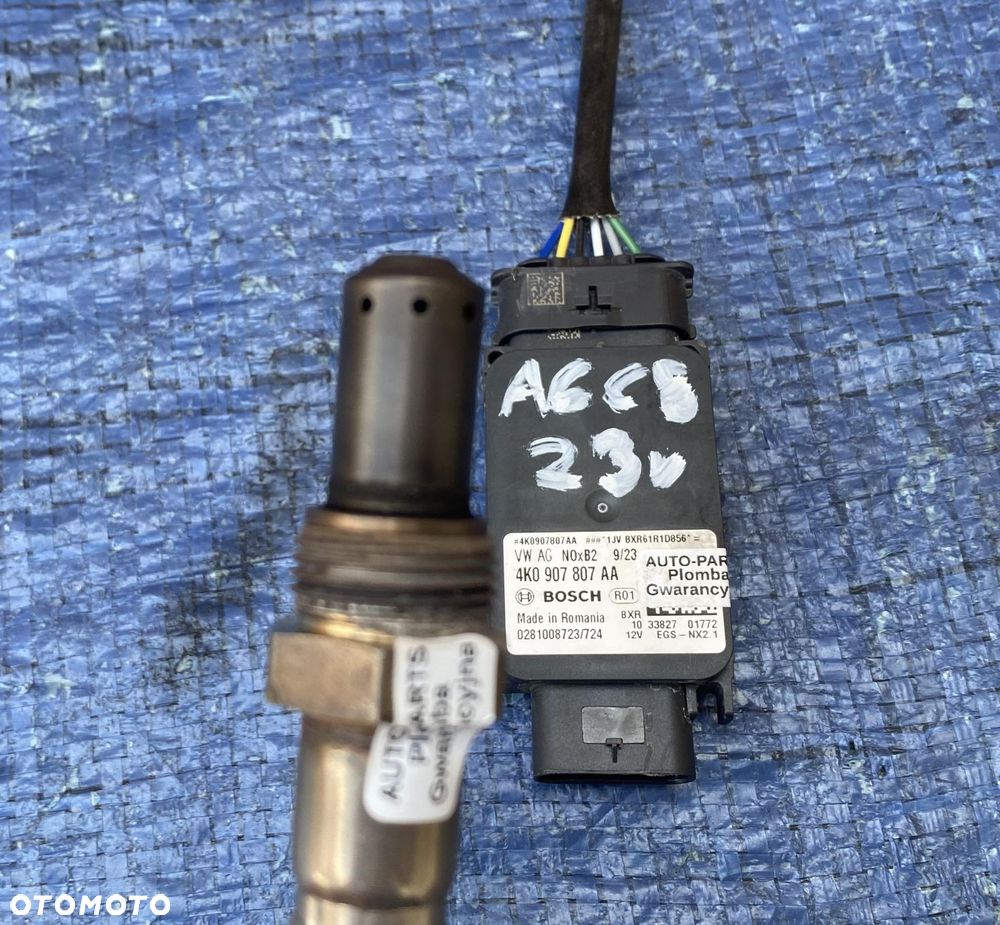 AUDI A6 C8 4K0 4K0907807AA SONDA LAMBDA CZUJNIK SPALIN NOX ORYGINAŁ - 4