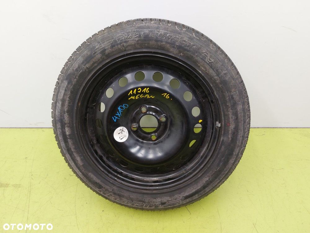 Koło zapasowe normalne FELGA OPONA Renault Megane II 6,5J R16 ET 49 205/55