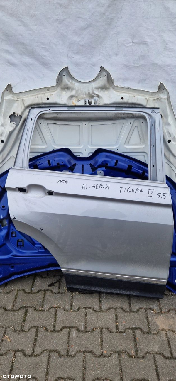 Drzwi Volkswagen Tiguan II 2016-2024r. Tył prawy