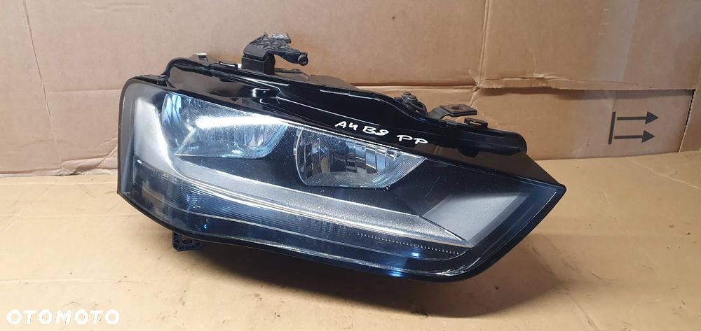 Lampa prawy przód przednia prawa Audi A4 B8 Lift UK 8K0941004AC - 1