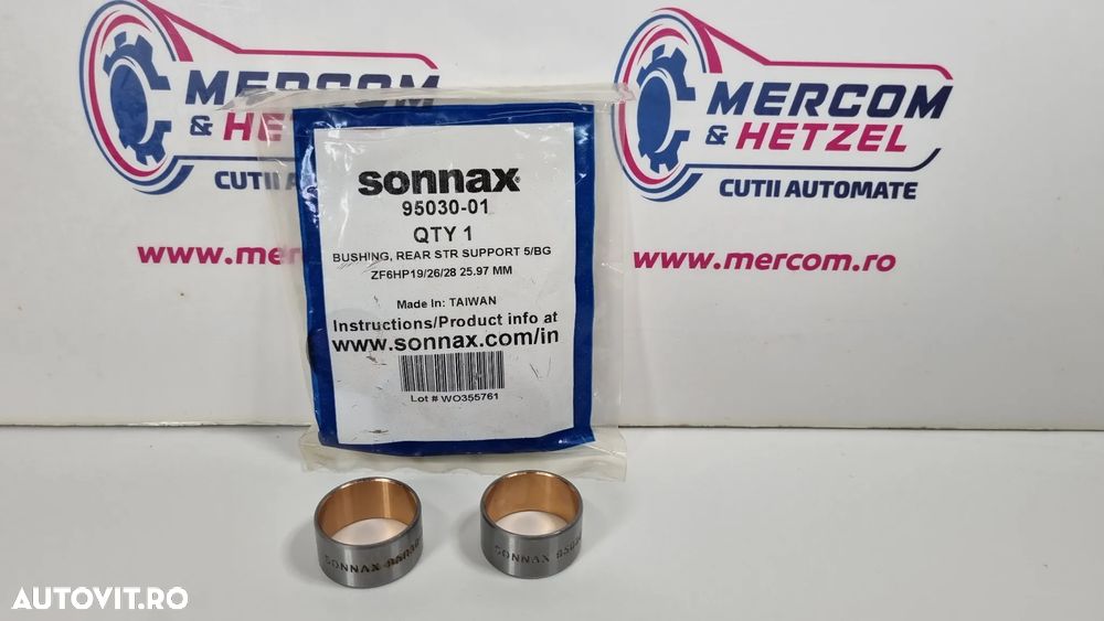 Bucsa Cuzinet Stator Pompa Ulei SONNAX 95030-01 25.97 mm / ZF6HP19 ZF6HP26 / AUDI A6 C6 QUATTRO / BMW E60 E90 / RANGE ROVER / 2005+ - 1