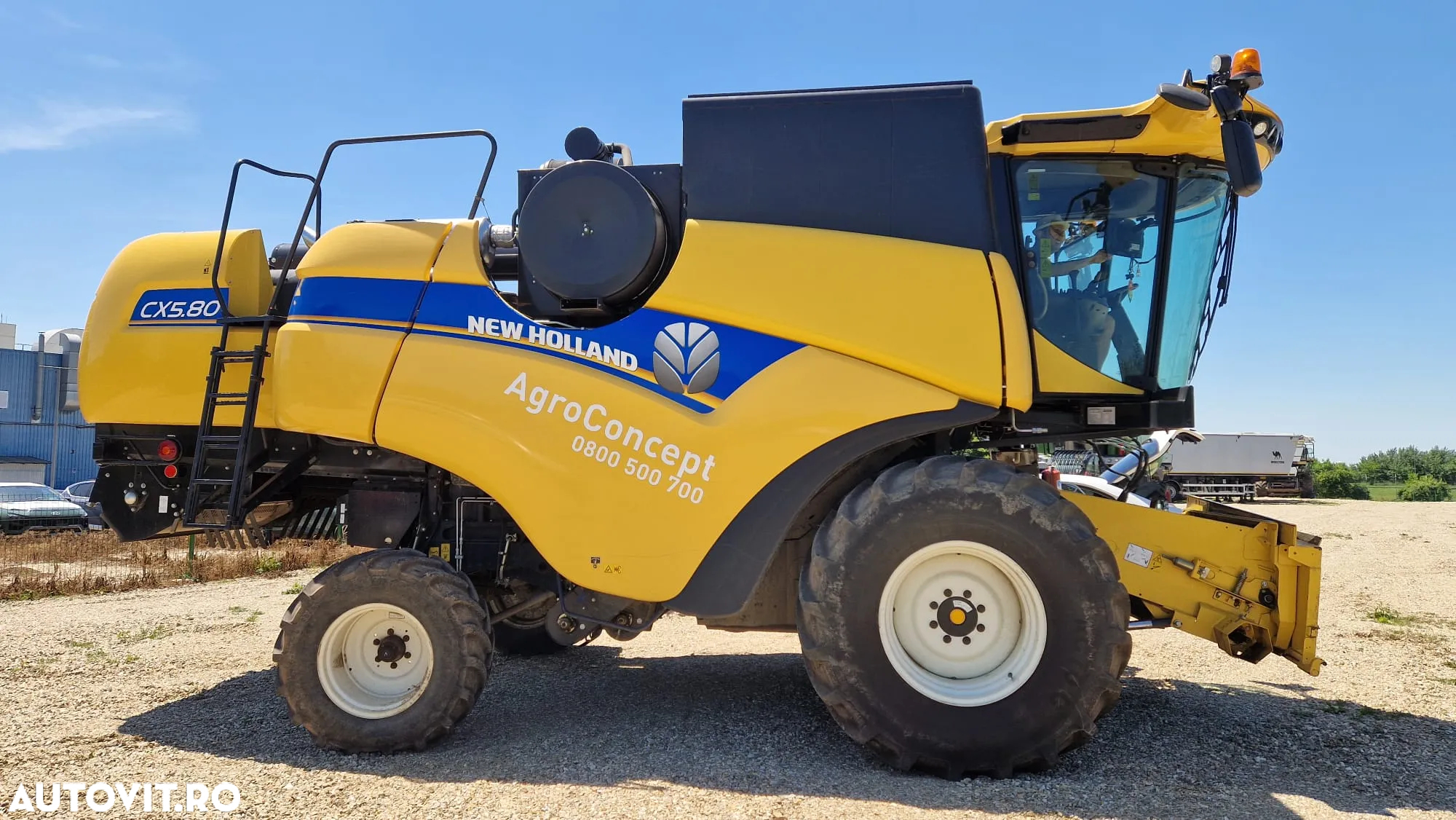 New Holland CX5.80 STAGE 5 ECHIPATA CU CANTAR SI SENZOR UMIDITATE - 5