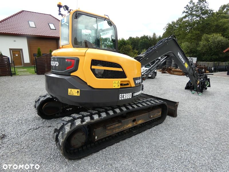 Volvo ECR88D ROTOTILT ZE SZCZYPCAMI / Super Stan / Nowe podwozie / - 37