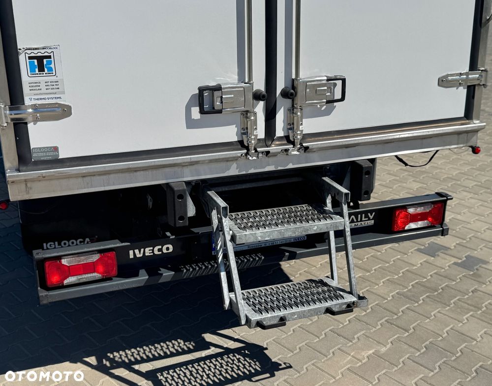 Iveco Daily‼️72C18‼️2021r 3.0 HI-MATIC Chłodnia/Mroźnia zakres -32C/+22C THERMO KING V-500 MAX Źródło Zasilania 400V Grube Ściany/Podłoga Przegroda komorowa‼️ Full LED na bliźniaku Salon Polska DMC7200kg - 12
