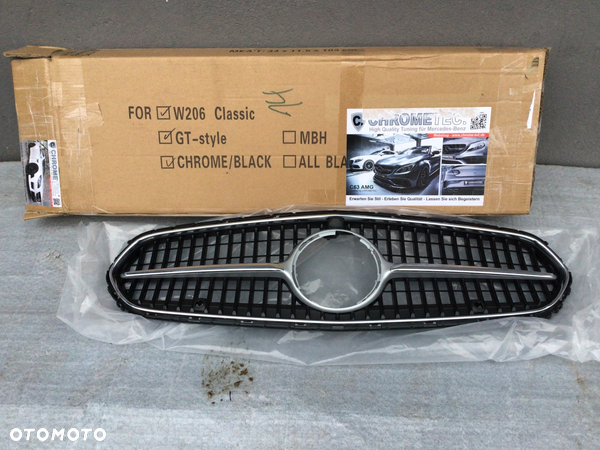 Grill Atrapa Mercedes C-klasa 206 pod kamerę