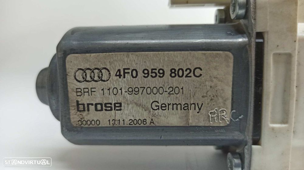 MOTOR ELEVADOR TRASEIRO DIREITO AUDI A6 BERLINA (4F2) 4.2 FSI QUATTRO (257KW) - 9