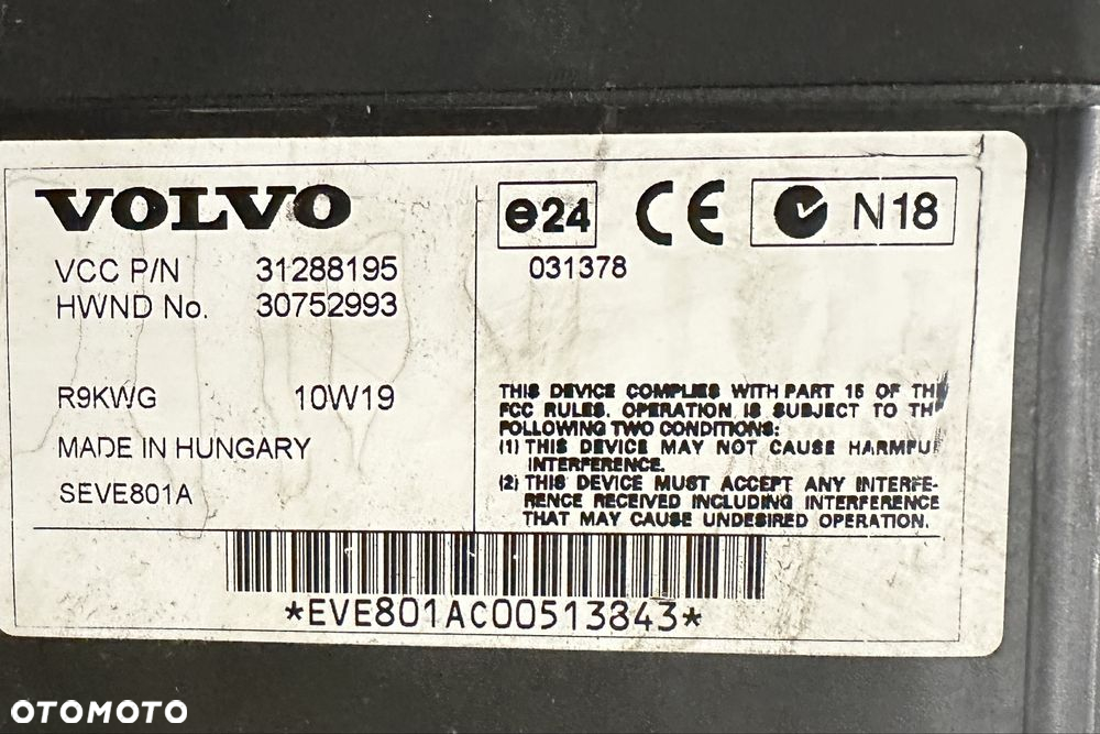 Volvo XC60 subwoofer wzmacniacz org - 6