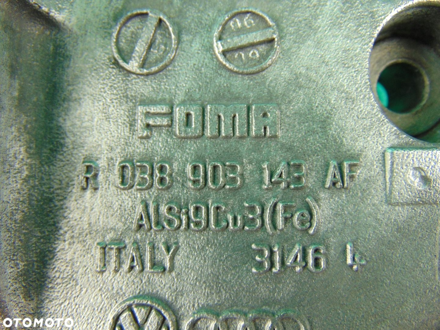 ŁAPA ALTERNATORA 038903143AF A3 8P 1.9TDI 2,0TDI Oryginał - 2