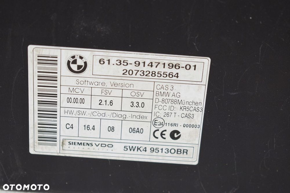 komputer sterownik silnika zestaw bmw 7621178 - 15