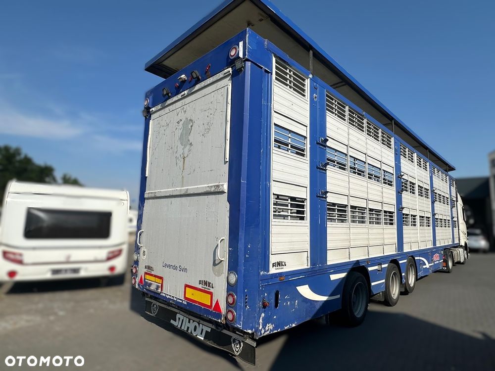 Volvo FH 460 EURO 6 + FINKL 3-POZIOMOWA | PODNOSZONY DACH | POIDŁA | WENTYLATORY - 9