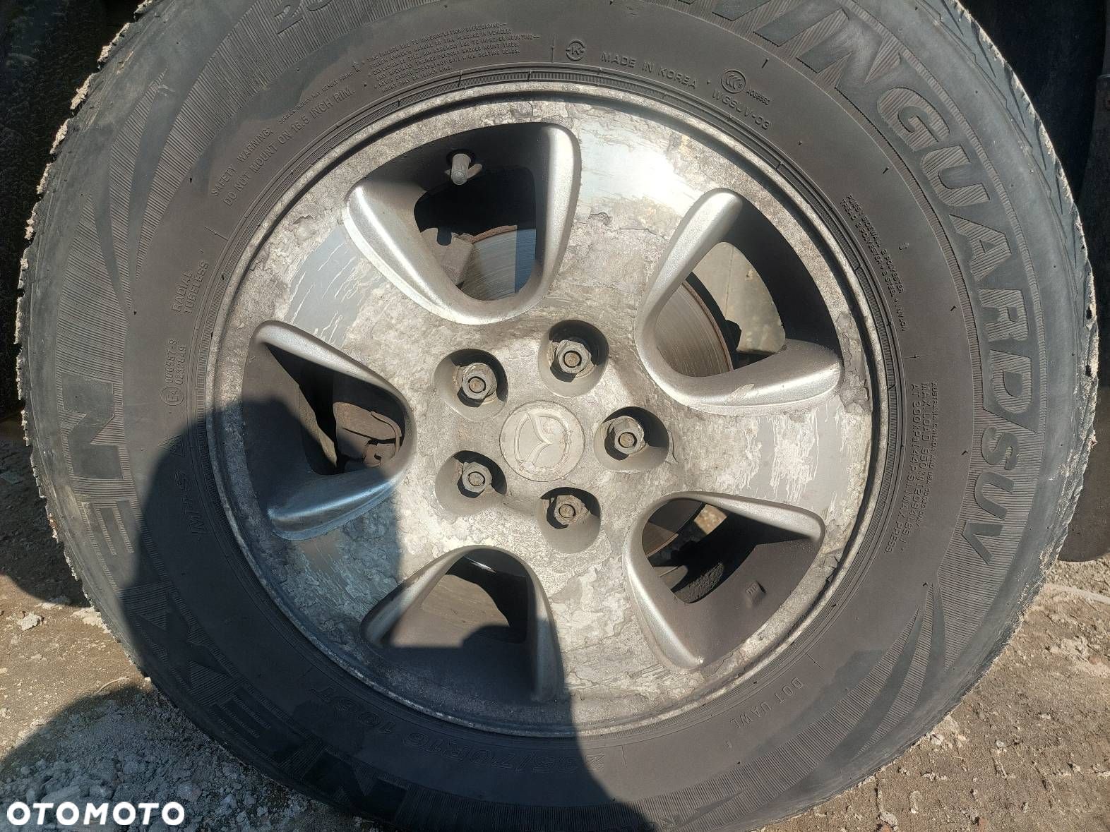 FELGI ALUMINIOWE 4SZT 5X114,3 7JX16 ET45 MAZDA TRIBUTE PRZEDLIFT - 1