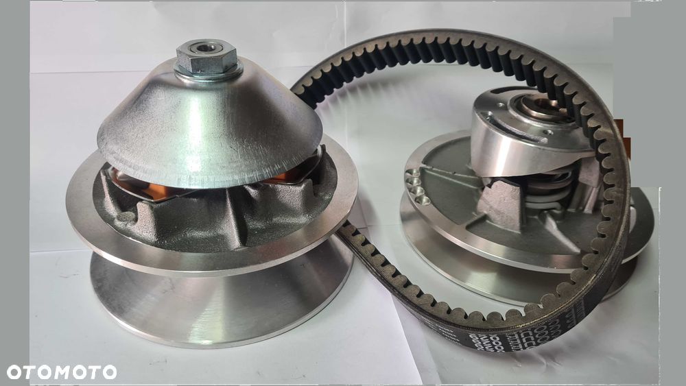 Zestaw sprzęgło wariator pas napędowy Aixam 400 500 A721 A741 630 - 2