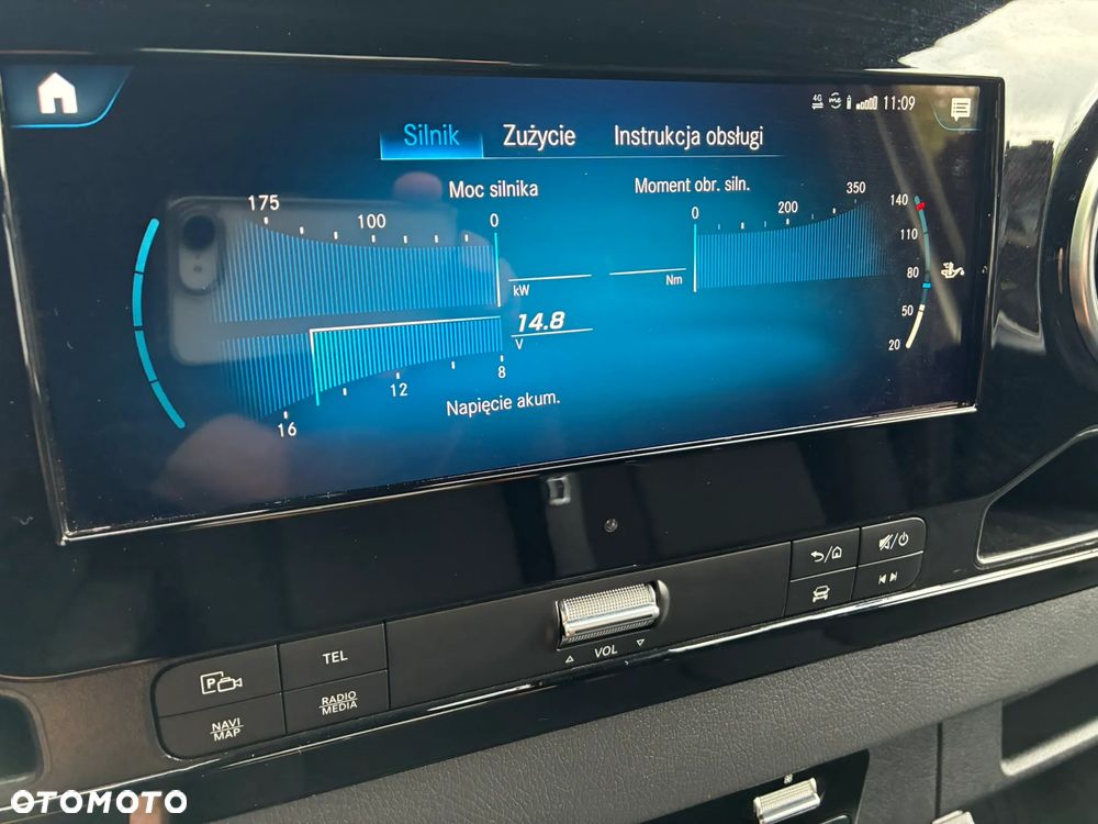 Mercedes-Benz Sprinter 317 Maxi Zabudowa Warsztatowa Najazd Składany Pneumatyka 170KM SALON PL Lampy LED Model 2023 - 39