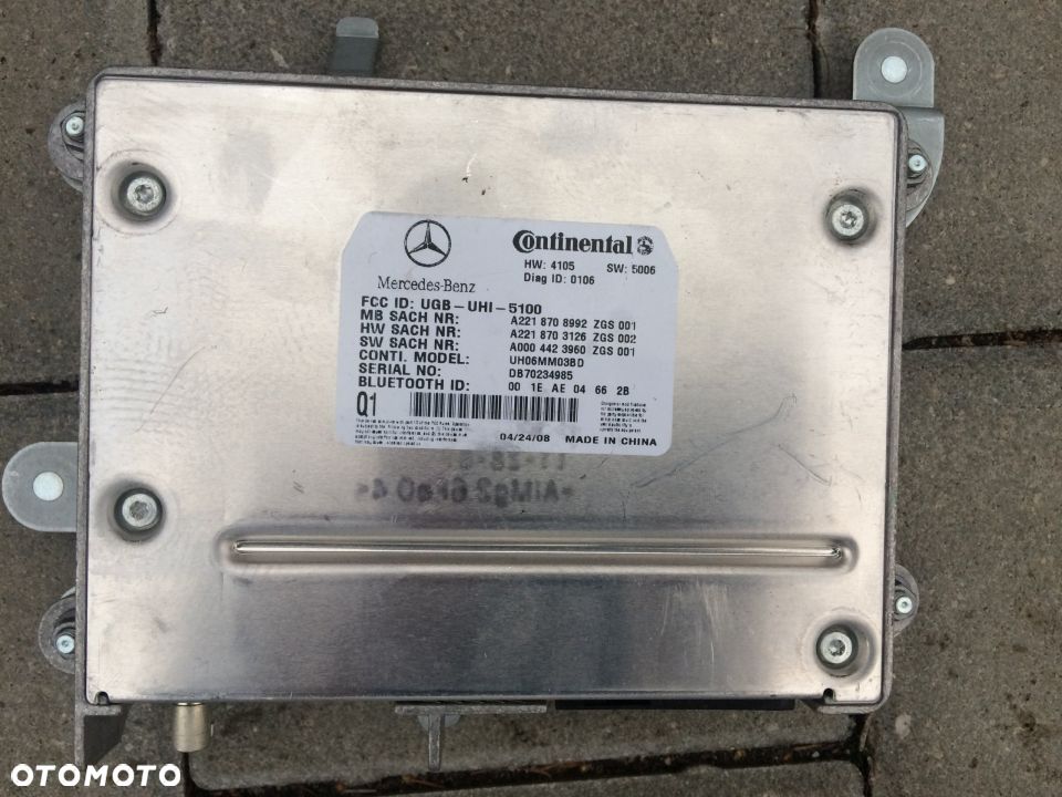 MERCEDES 221 MODUL BLUETOOTH CONTINENTAL - 1